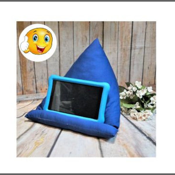 Reading cushion color selectable tray beanbag gift mother's day book support Christmas Santa Claus birthday tray cushion e-reader mobile phone