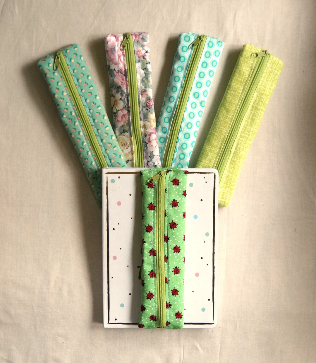 Pen Case Pencil Case Bookmark Pencil Case School Study Office Etsy