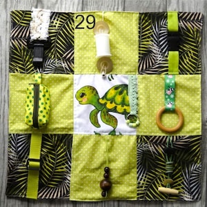 Dementia blanket V Turtle Rabbit Duck Giraffe Elephant Cars Deer Bambi Crocodile Cats Fidget blanket Alzheimer's Autism Mother's Day Father's Day D238