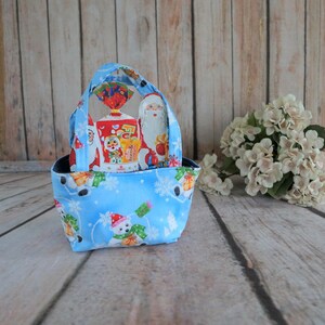 Kindertasche Unikat Weihnachten Nikolaus Schnuller Spieltasche Lenkertasche  Kinderküche Kaufladen Laufrad Roller Deirad Kinderwagen spielen