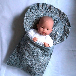 Doll bedding sleeping bag pillow doll teddy teddy bear cuddly toy doll bed cradle doll pram cart equipment reborn realborn