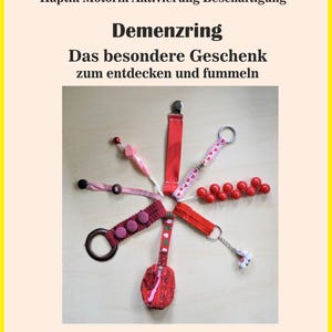 Anillo para la demencia, anillo antiestrés, manta para la demencia, manta antiestrés, Alzheimer, autismo, háptico, habilidades motoras, sensorial, personas mayores, Día de la Madre, Día del Padre, cumpleaños, regalo