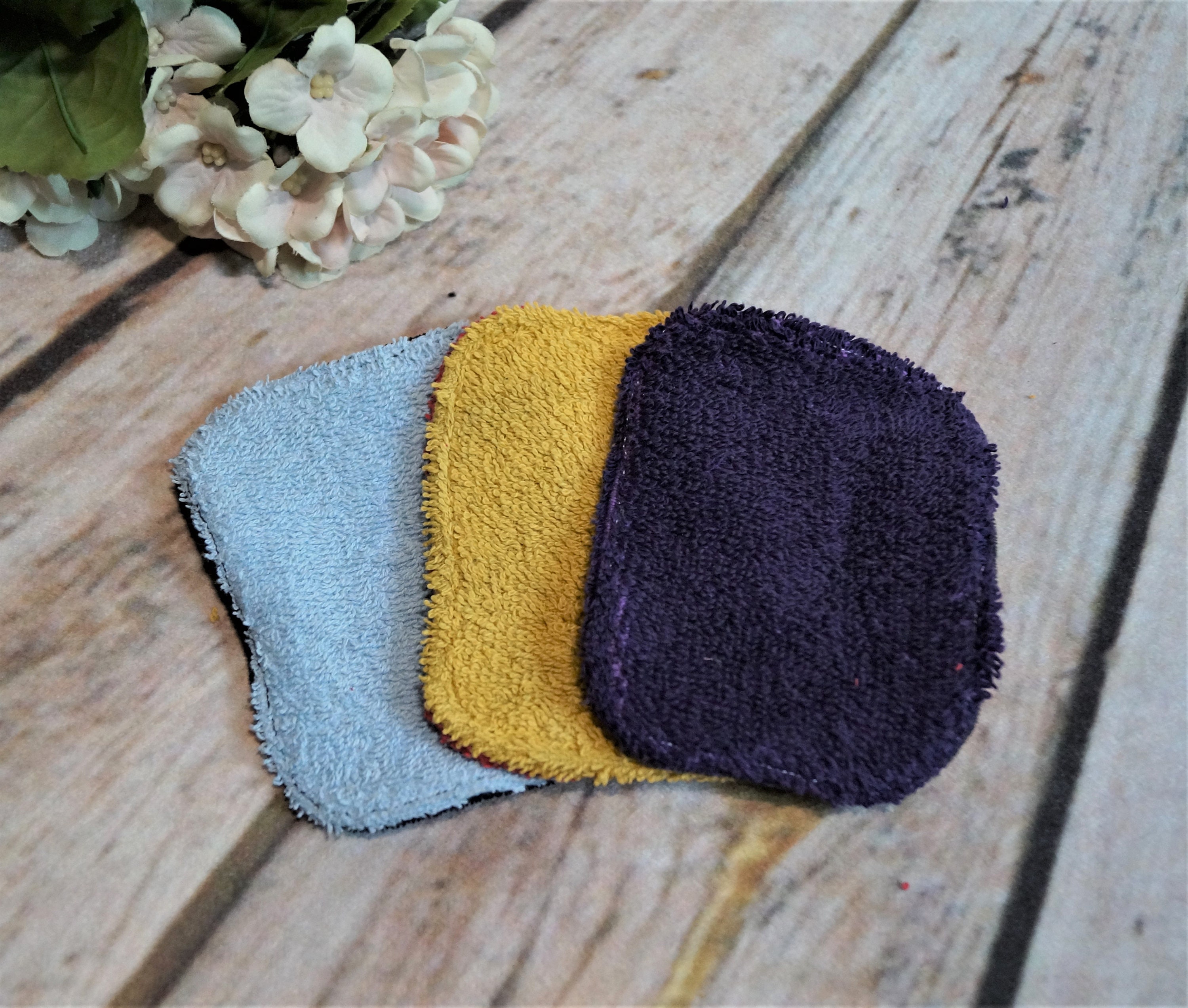 Nail polish remover pads Basic color selectable reusable Etsy