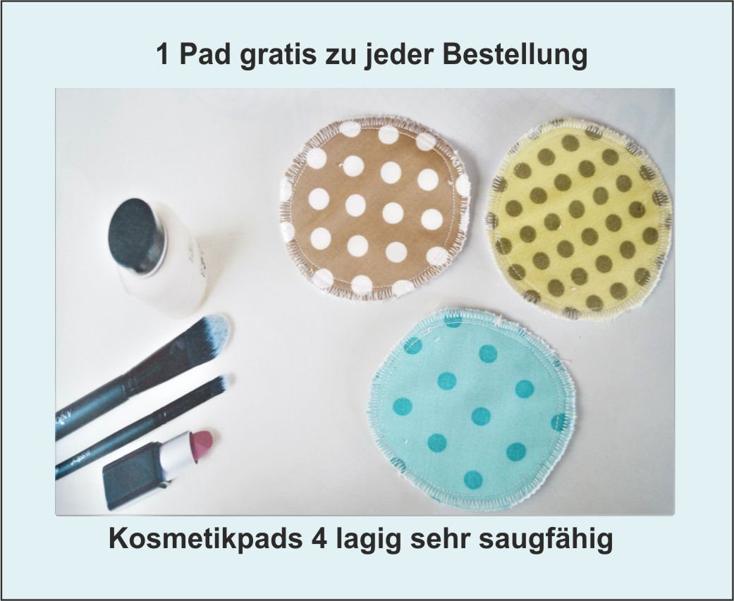 10 Pieces Organic Makeup Pads Cosmetic Pads Cotton Washable Etsy