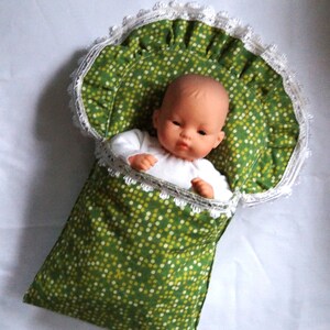 Doll bedding sleeping bag pillow doll teddy teddy bear cuddly toy doll bed cradle doll pram cart equipment reborn realborn