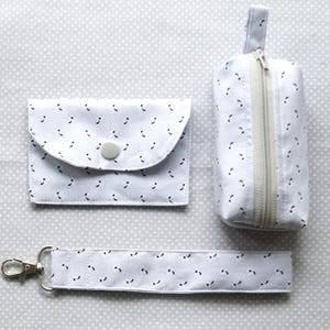Ensemble de porte-clés, TaTüTa + organiseur pour cartes bancaires, carte d'identité, permis de conduire, carte d'assurance, cartes de visite, cadeau, anniversaire