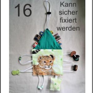 Sensorybag Dementia Blanket Fidget Blanket for Seniors – Dementia and Autism Therapy, Haptic Motor Skills, Alzheimer's, Mother's Day, Father's Day, Birthday Gift