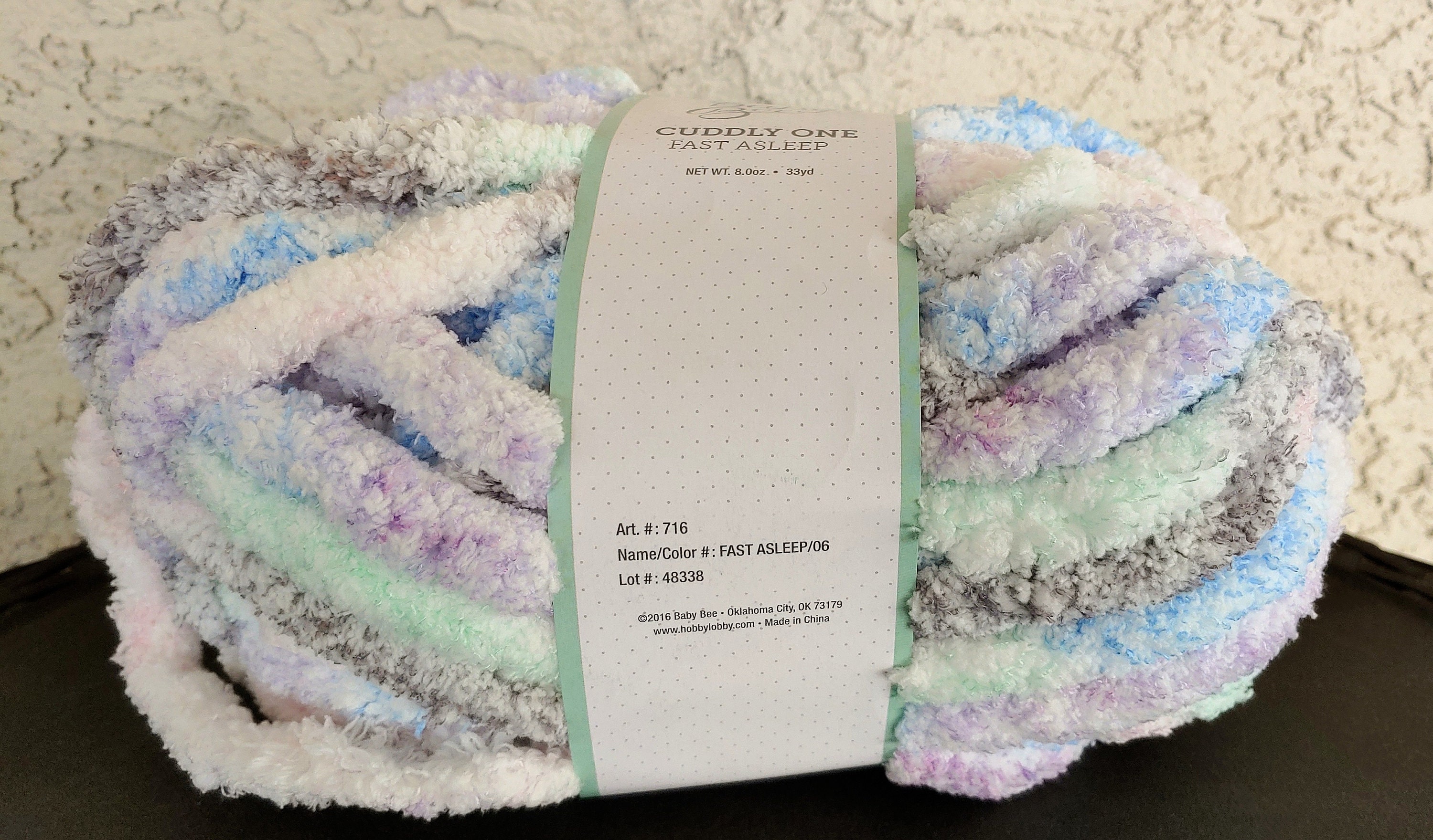 Yarn Bee Jumbo Polyester Yarn: Eternal Bliss Soft Pink or Cuddly One ...