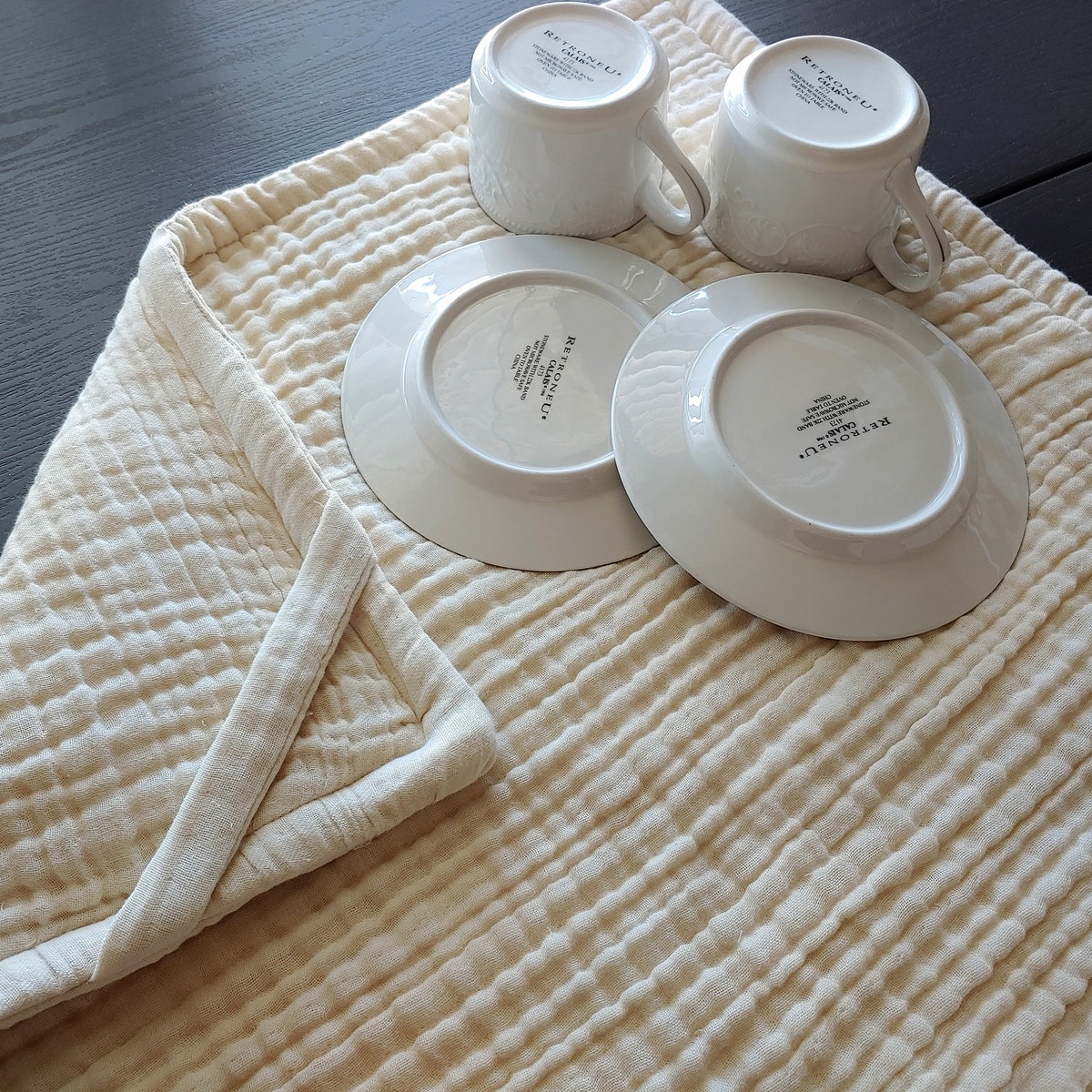 Dish Drying Mat for Dishes/cotton Muslin Gauze Mat 3 Sz Available /quick Drying Mat for Hand Washing /drying Pad/drying Towel for Countertop - Etsy