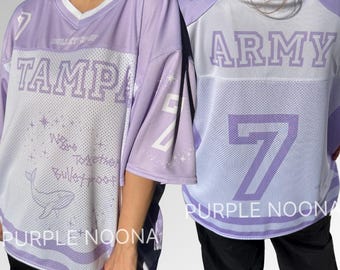ARMYRANG +your Stadttrikot: Kpop Boxy Fußballtrikot