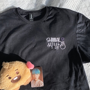 Broderad Shibal-tröja: Kpop Unisex-tröja - Kdrama