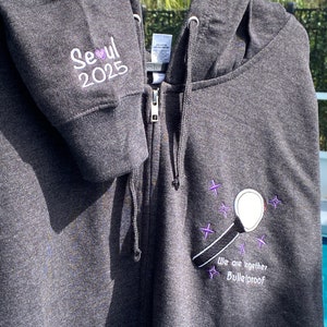Bts Hoodie Zipper - Etsy