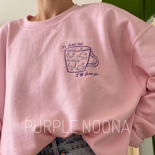 Broderie Magic shop Sweatshirt unisexe, Love yourself ras du cou, pull Kpop