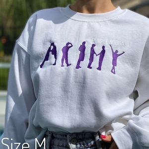 Sweat-shirt unisexe brodé ARMY, pull beurre,