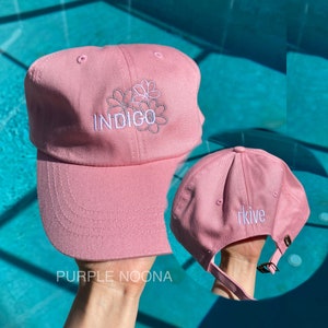 Embroidered Indigo Dad hat, Namjoon cap, Change pt2, Lonely, Kpop, Joonie, rm, rkive