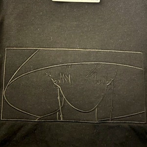Camiseta bordada de Daechwita, camiseta unisex de Agust D, camiseta de Yoongi Kpop