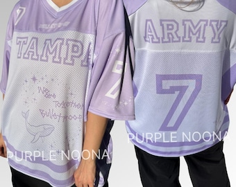 ARMYRANG +your city jersey: Kpop Boxy football jersey