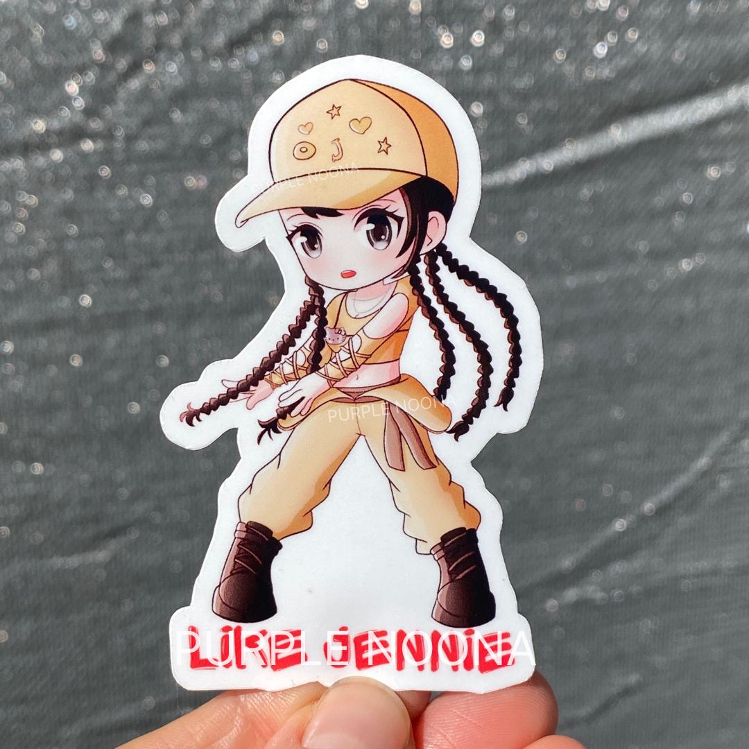 BLACKPINK Solo ジェニ サノク ステッカー ②