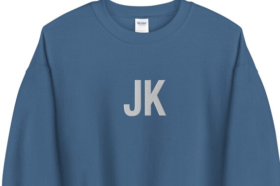 Sudadera JK bordada cuello redondo Jungkook suéter Kpop | Etsy México