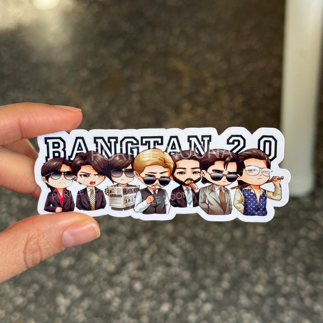 Btsの車用ステッカー - Etsy 日本