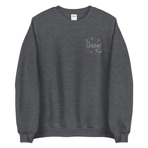 Embroidered 134340 Sweatshirt, Pluto sweater, Kpop Butter hoodie 画像 10
