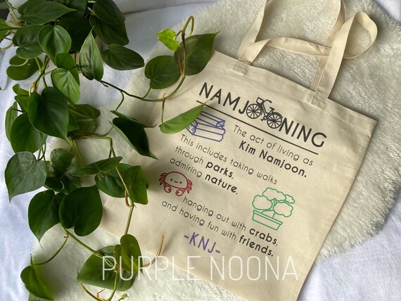 Namjooning tote bag hot sale