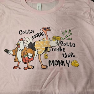 T-shirt Gotta Work, T-shirt Anity, T-shirt Kpop, Bouncy, Utopia, Wonderland