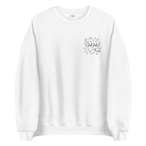 Embroidered 134340 Sweatshirt, Pluto sweater, Kpop Butter hoodie 画像 9