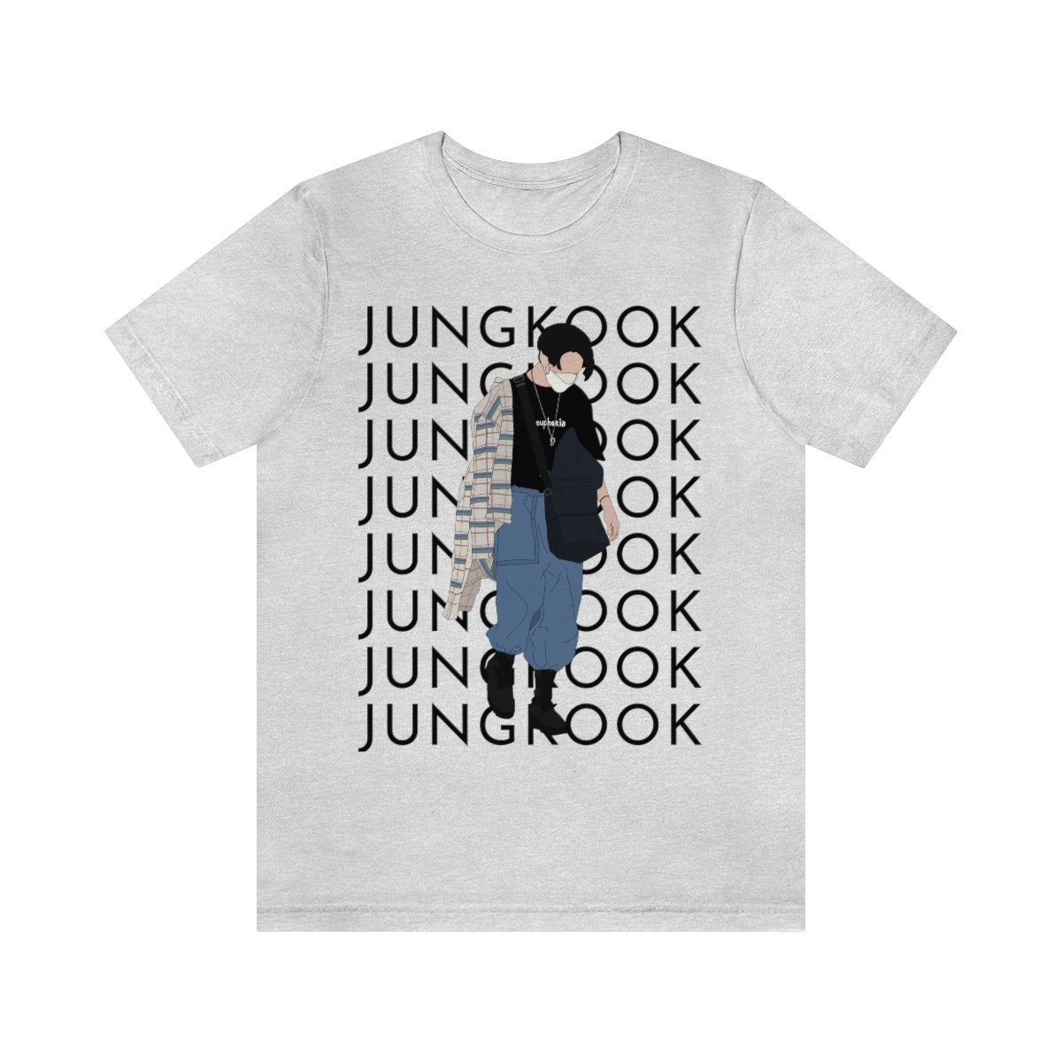 BTS Jungkook wearing a black suit - Wallpaper - K-POP STOCK