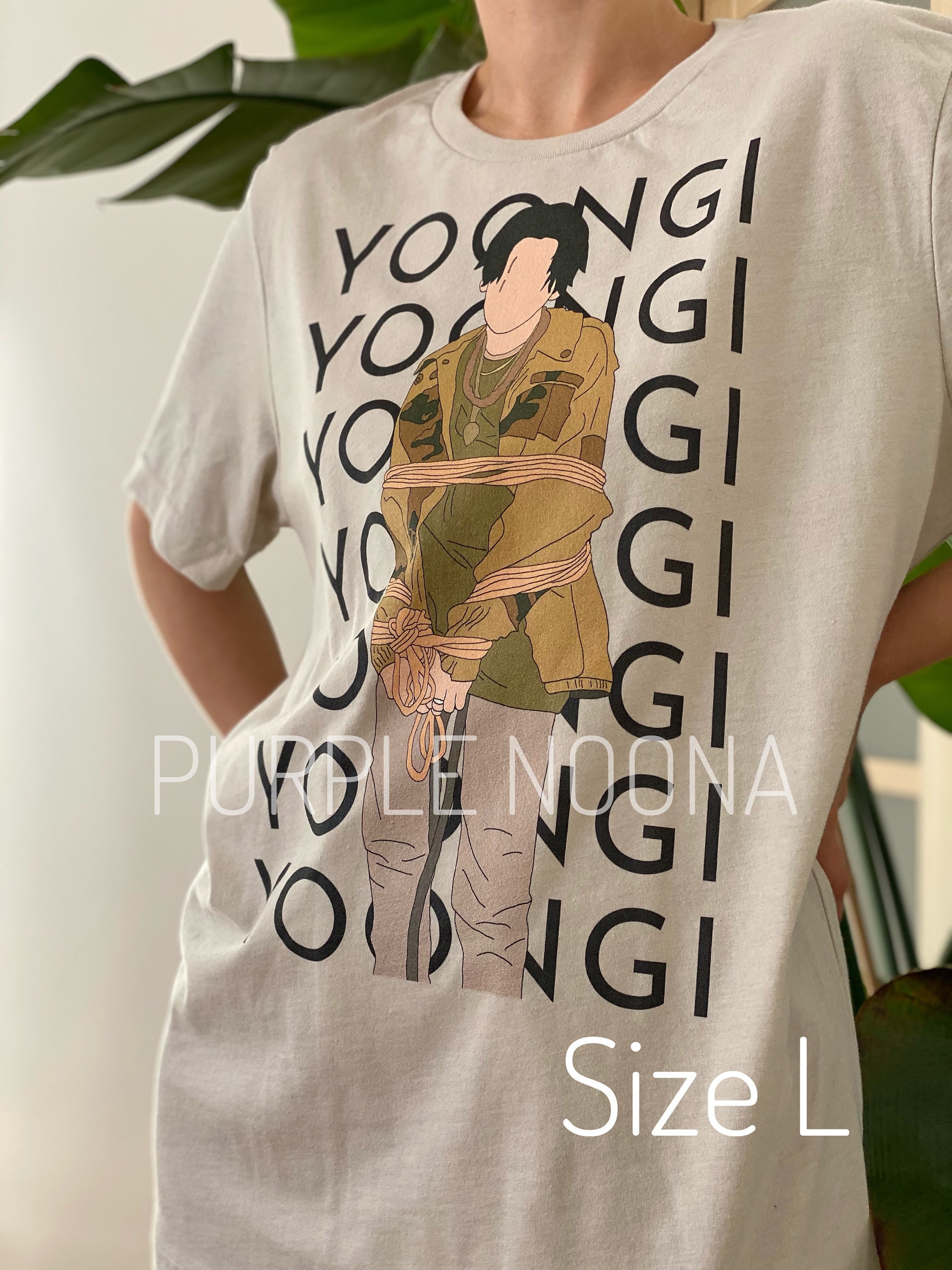 Yoongi Short Sleeve Tee Agust D T-shirt Suga T Shirt - Etsy