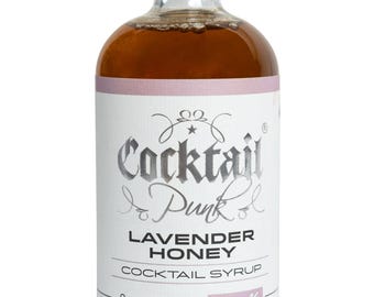 Jarabe de cóctel de miel y lavanda