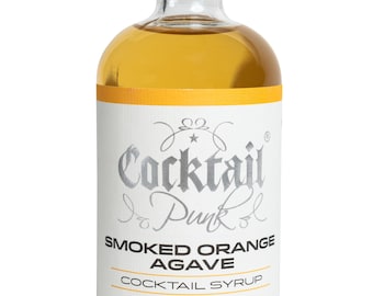 Smoked Orange Agave Cocktail Syrup