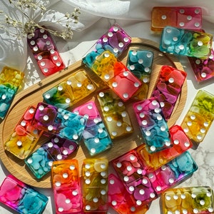 Tye Dye Domino Set