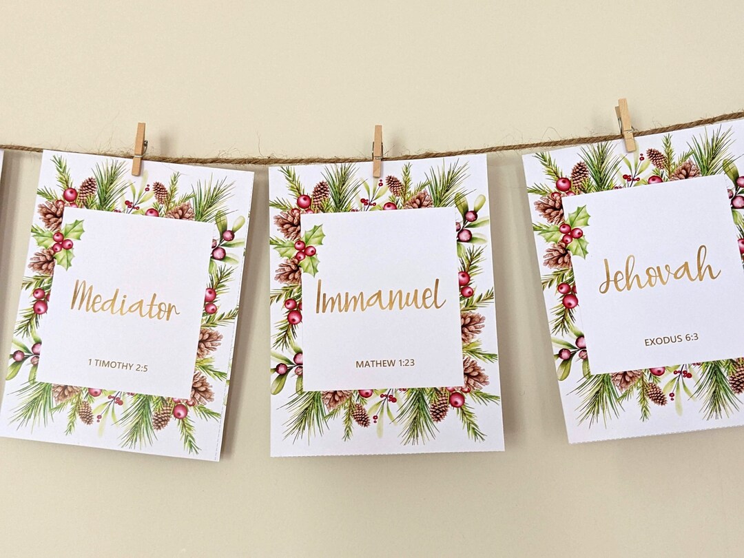 25-names-of-jesus-advent-cards-christmas-advent-calendar-etsy