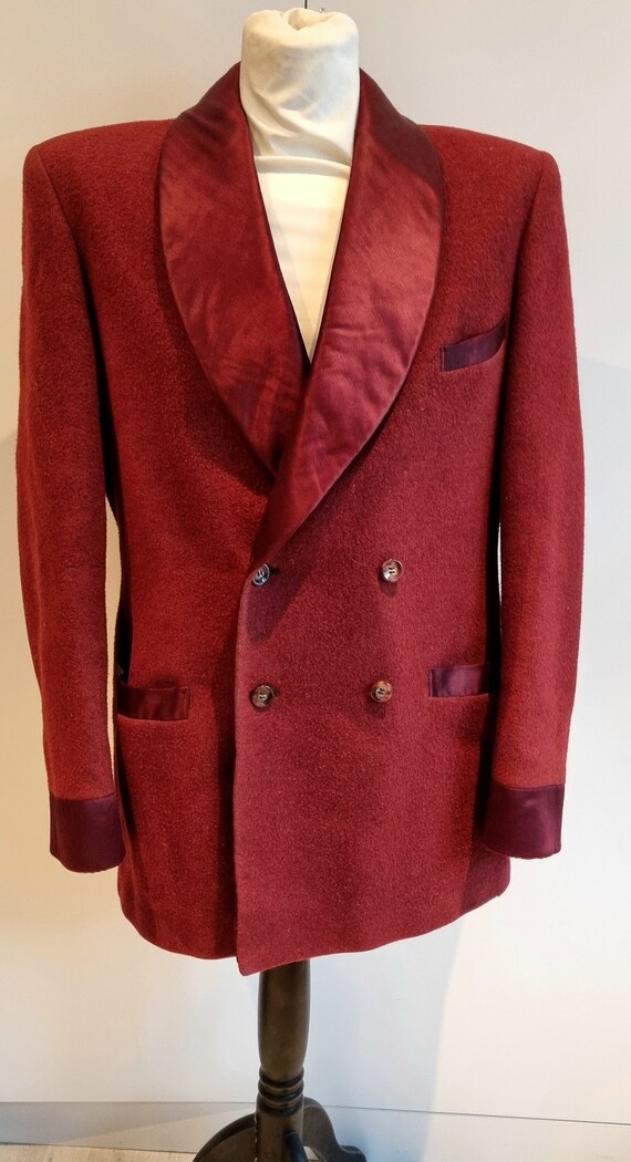 Buy 1940s Smoking Jacket Online in India - Etsy