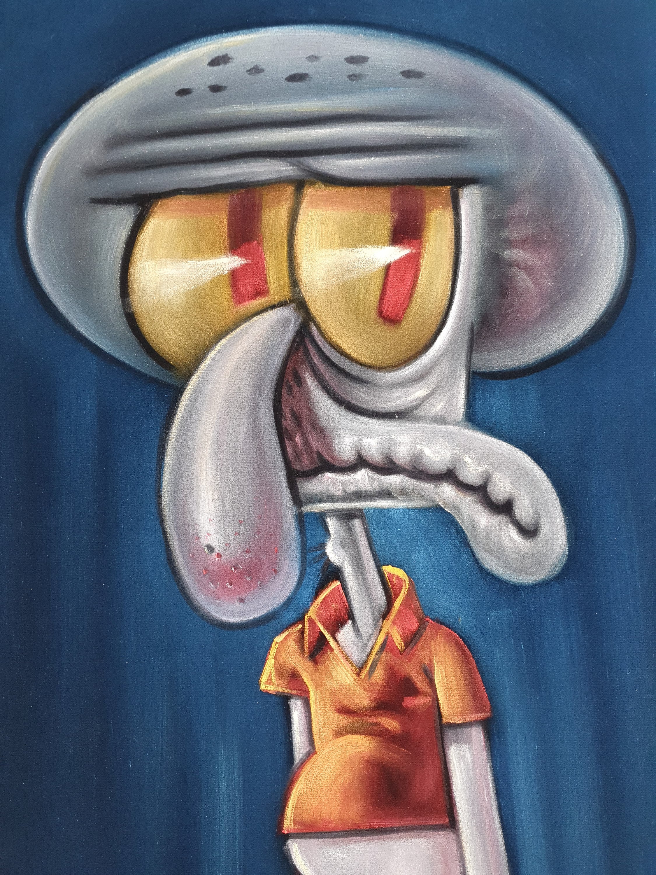 Squidward sketch by jessiestory on DeviantArt