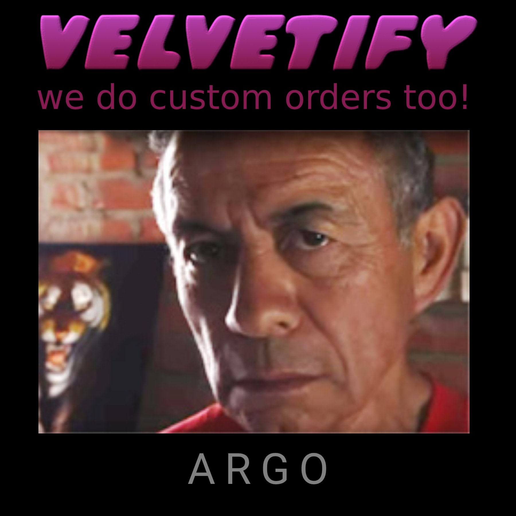 Art & Collectibles Oil pop art portrait Fat FEDORA GUY MEME neck beard