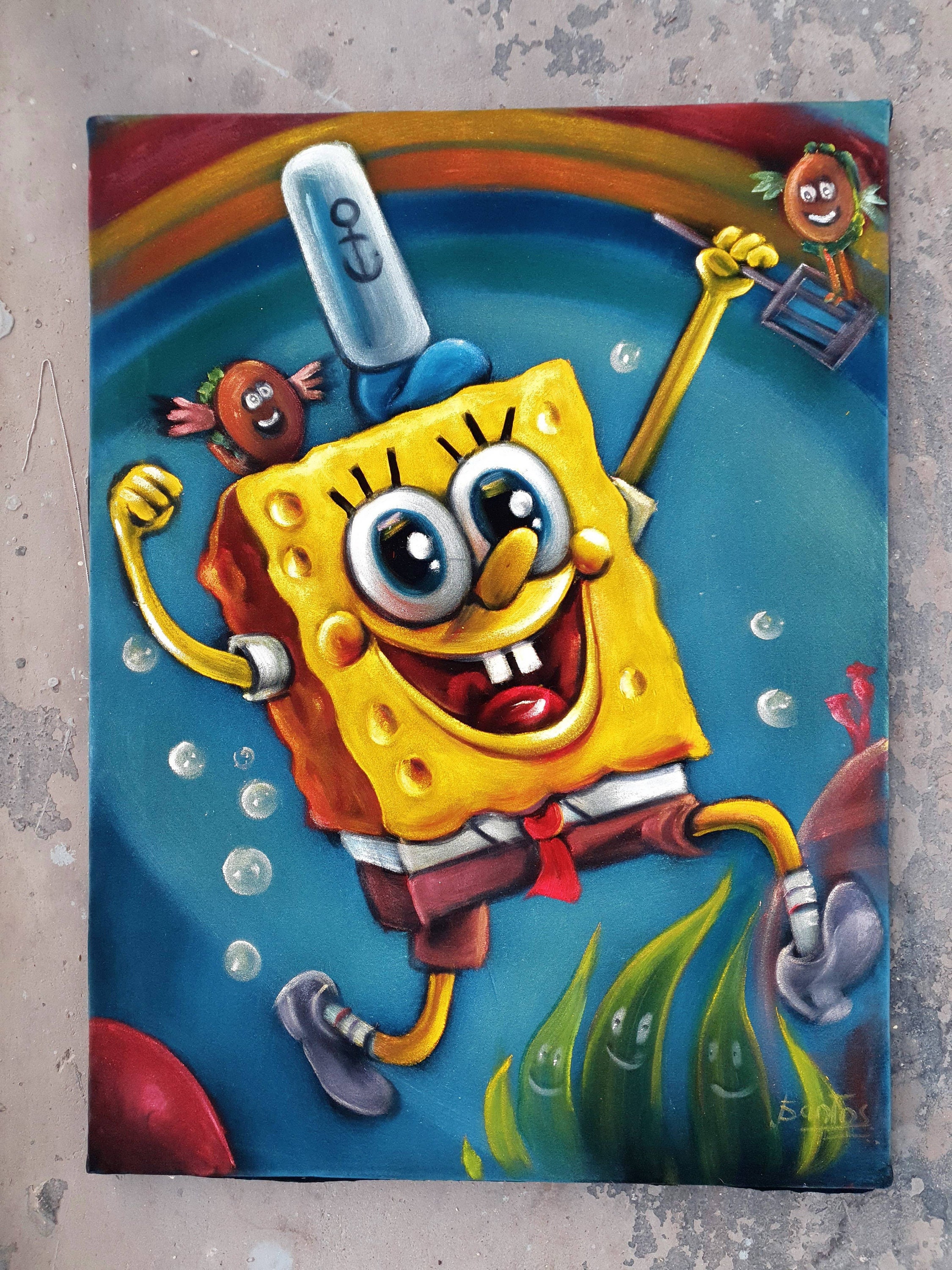 SpongeBob Monday Pants - Ryan RAT Tice - Drawings & Illustration,  Entertainment, Television, Cartoons - ArtPal