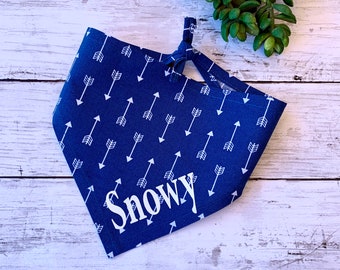 FALL Dog Bandana, Arrows dog bandana, fall dog bandana,  Halloween dog bandana, autumn spice, Personalized dog bandana
