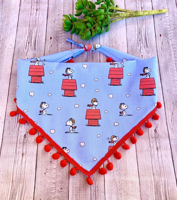 SNOOPY Dog Bandana Peanuts Dog Bandana Pumpkin Dog Bandana Etsy