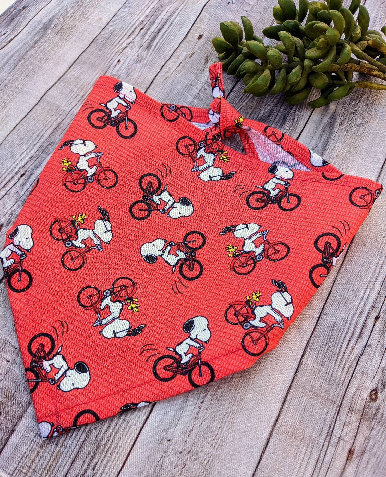 SNOOPY Dog Bandana Peanuts Dog Bandana Charlie Brown Dog Etsy