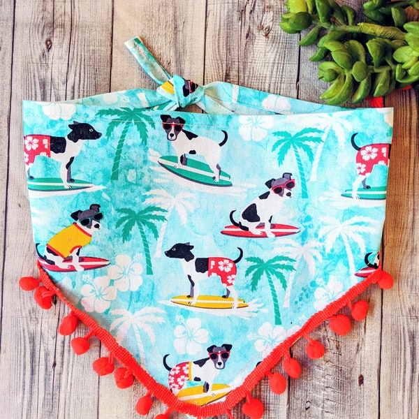 SASH WRAP SKIRT | TROPICAL BANDANA