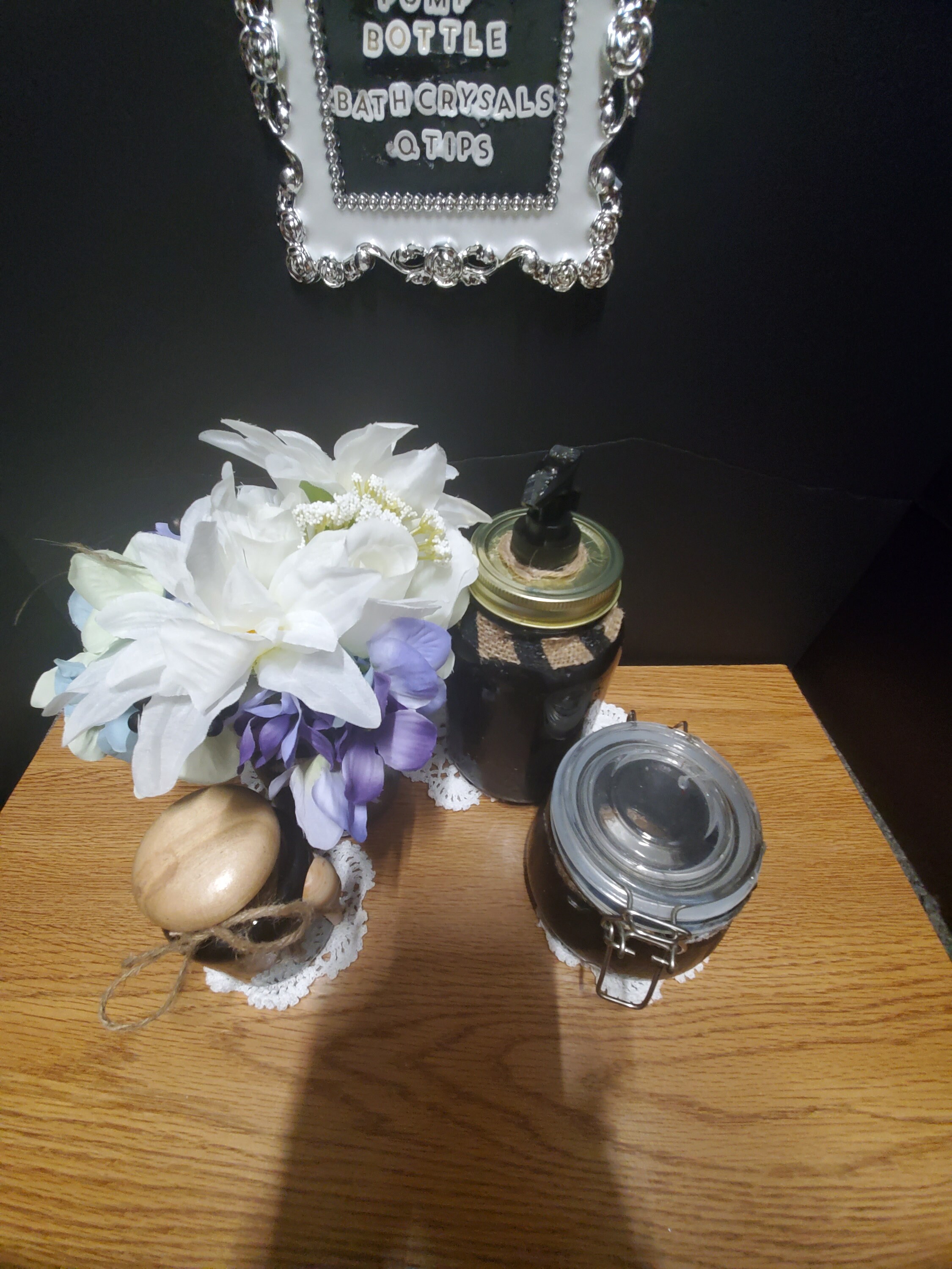 Accesorios de baño de tarro de albañil | Etsy