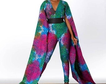kitenge jumpsuit designs