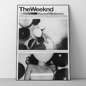 The Weeknd - House of Balloons Poster