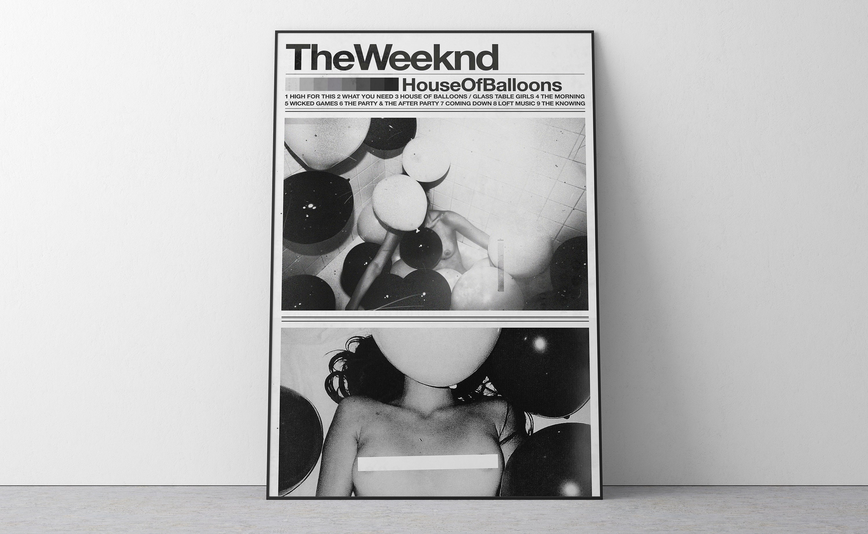 The Weeknd-After Hours Poster - Duwart - Music Album Cover Poster