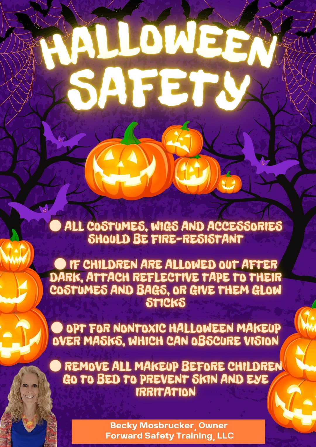 Halloween Safety Etsy