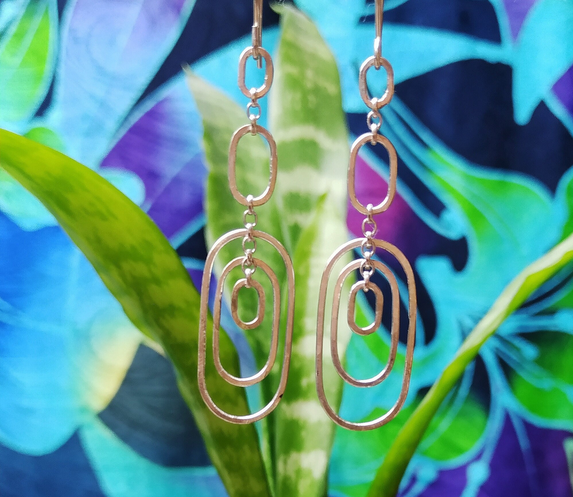 Sterling Silver 925 Dangle Earrings Available ClipOn and for Etsy