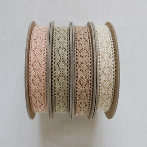 Organic cotton lace braid image 1