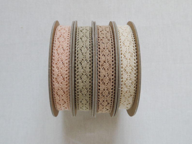 Organic cotton lace braid image 1